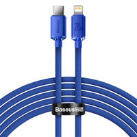 Baseus Crystal Shine Series Fast Charging Data Cable Type-C to iP 20W 2m Blue