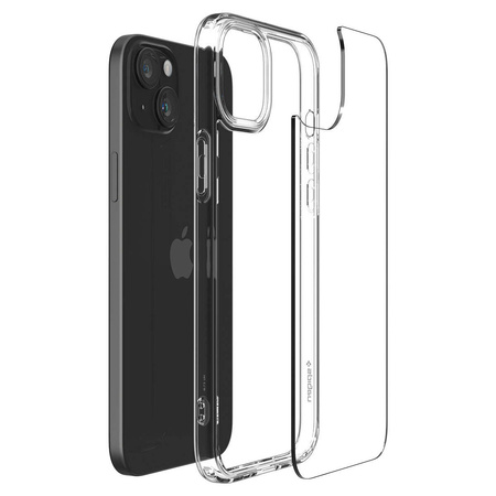 Spigen Crystal Hybrid, kristallklar – iPhone 15 Plus