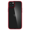 Spigen Ultra Hybrid, red crystal - iPhone 15