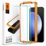 Spigen ALM Glas.tR gehärtetes Glas für Samsung Galaxy S23 FE - 2 Stk.