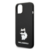 Karl Lagerfeld Silicone NFT Choupette - Etui iPhone 14 Plus (czarny)