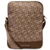 Guess Bag GUTB10HGCFSEW 10" braun/braune GCube Stripe Tablet-Tasche