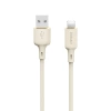 Kabel Dudao L7SL USB-A - Lightning 5A 1m - beżowy