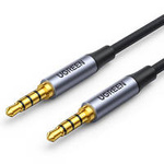 Ugreen kabel przewód AUX mini jack 3.5mm (męski) - mini jack 3,5mm (męski) 2m czarny (AV183)