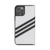 Adidas OR Booklet Case PU iPhone 12/12 Pro 6.1 &quot;white black / white black 42248