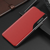 Eco Leather View Case Elegante Klapphülle mit Standfunktion Xiaomi Poco X4 NFC 5G rot