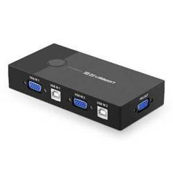 UGREEN 30357 KVM Switch Box 2-port VGA Video Adapter 2 in 1 (black)