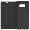 Original Handyhülle SAMSUNG GALAXY S8+ Adidas OR Booklet Case BASIC (28207) schwarz