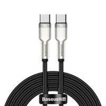 Baseus Cafule Series Metal Data Cable Type-C to Type-C 100W 2m Black