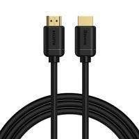 Baseus kabel przewód HDMI 2.0 4K 60 Hz 3D HDR 18 Gbps 2 m czarny (CAKGQ-B01)