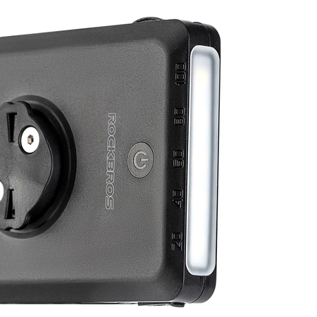 Rockbros JP008 Fahrrad-Frontlicht für Theke mit Powerbank 5000 mAh 150 lm IPX6 – Schwarz