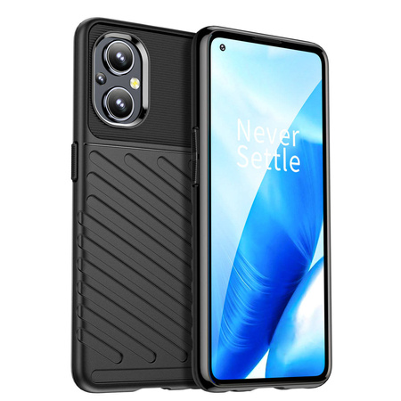 Thunder Case Flexibel Robuste Panzer Handyhülle TPU Schutzhülle für OnePlus Nord N200 5G schwarz