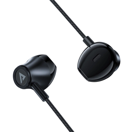 Acefast L2 in-ear headphones with USB-C connector, microphone and remote control 1.2 m - black