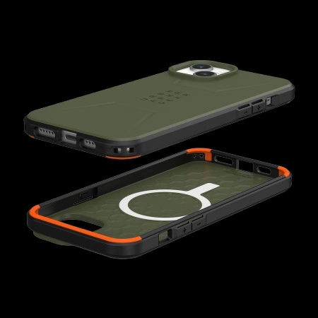 UAG Civilian Magsafe - Schutzhülle für iPhone 15 Plus (Oliv)