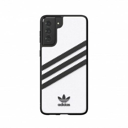 Original Case SAMSUNG GALAXY S21+ Adidas OR Moudled Case PU (44762) white