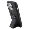 BMW Grip Stand Smooth & Perforated case for iPhone 15 Pro - black