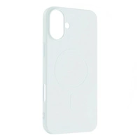 Liquid Silicone Case MagSafe für iPhone 16 Pro Max – weiß