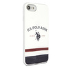 US Polo USHCI8PCSTRB iPhone 7/8/SE 2020 biały/white Tricolor Pattern Collection