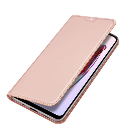 Dux Ducis Skin Pro Hülle für Xiaomi Redmi 11A / Poco C55 / Redmi 12C Cover Flip Card Wallet Stand Pink