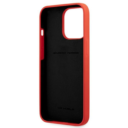 Ferrari FESSIHCP13XRE iPhone 13 Pro Max 6.7 &quot;red / red hardcase Silicone