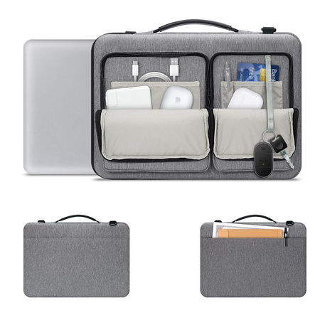 TECH-PROTECT DEFENDER BAG LAPTOP 13-14 CRAYON GREY