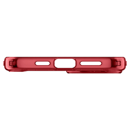 Spigen Ultra Hybrid, red crystal - iPhone 15