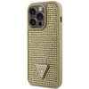 Guess GUHCP14LHDGTPD iPhone 14 Pro 6,1" Gold/Gold Hardcase Strass Dreieck