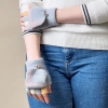 Women's/children's winter phone gloves - gray