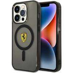 Ferrari FEHMP14LUKK iPhone 14 Pro 6.1" black/black hardcase Translucent Magsafe