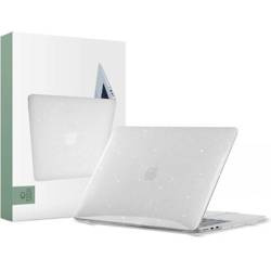 Etui MACBOOK AIR 13 2022 Tech-Protect SmartShell Glitter Clear transparentne