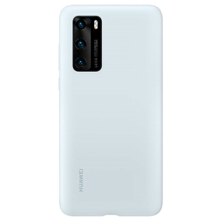 Futerał oryginalny do Huawei P40 - Silicone Protective Case (51993723) JASNONIEBIESKI