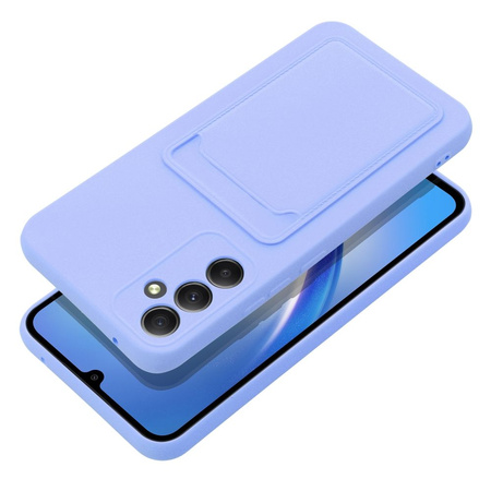 Futerał CARD CASE do SAMSUNG A34 5G fioletowy