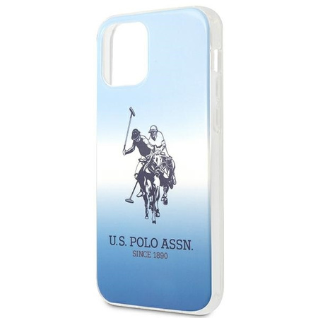 US Polo USHCP12MPCDGBL iPhone 12 Pro / iPhone 12 niebieski/blue Gradient Collection