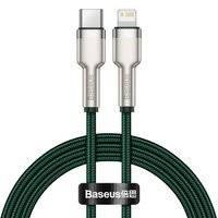 Baseus Cafule Series Metal Data Cable Type-C to iP PD 20W 1m Green