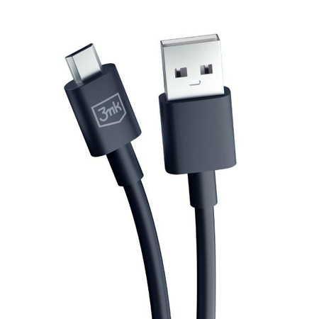 3MK KABEL HYPER USB/MICRO 1,2m 2,4A czarny