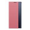 Sleep Case Bookcase Type Case with Smart Window for iPhone 13 mini pink