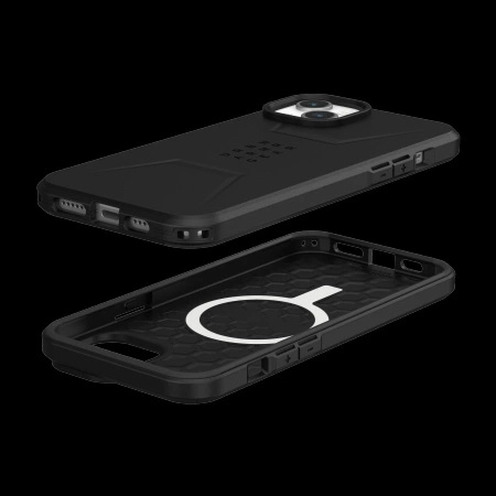 UAG Civilian Magsafe - Schutzhülle für iPhone 15 Plus (schwarz)