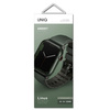 UNIQ pasek Linus Apple Watch Series 4/5/6/7/8/SE/SE2/Ultra 42/44/45mm. Airosoft Silicone zielony/moss green