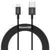 Baseus Superior kabel USB - Lightning 2,4 A 2 m czarny (CALYS-C01)