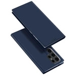 Dux Ducis Skin Pro case for Samsung S24 Ultra with flap - blue