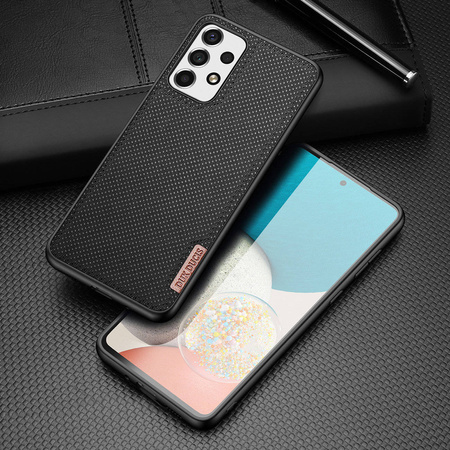 Dux Ducis Fino case cover, nylon material Samsung Galaxy A73 black