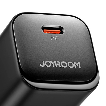 Joyroom JR-TCF07EU Speed ​​Series 30W USB-C PD/QC/AFC/FCP Wandladegerät – Schwarz