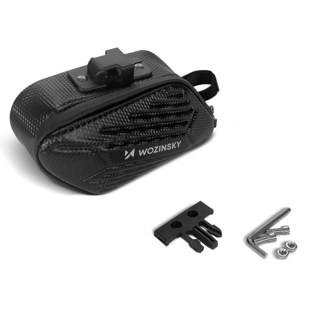 Wozinsky bike saddle bag 1.5l black (WBB27BK)