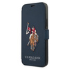 US Polo USFLBKP12MPUGFLNV iPhone 12/12 Pro 6,1" granatowy/navy book Polo Embroidery Collection