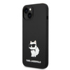 Karl Lagerfeld Silicone NFT Choupette - Etui iPhone 14 Plus (czarny)