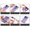 Case IPHONE 11 Edge and Lens Protector purple