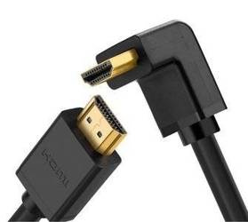 UGREEN HD103 Kabel HDMI - HDMI Kątowy, 4K, 2m (czarny)