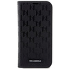 Karl Lagerfeld KLBKP14LSAKLHPK iPhone 14 Pro 6.1" bookcase black/black Saffiano Monogram