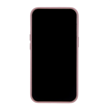 Nakładka Mag Leather do iPhone 13 6,1" jasnoróżowa