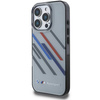 Oryginalne Etui IPHONE 16 PRO BMW Hardcase Motosport IML Random Stripes (BMHCP16L23HTRAG) szare